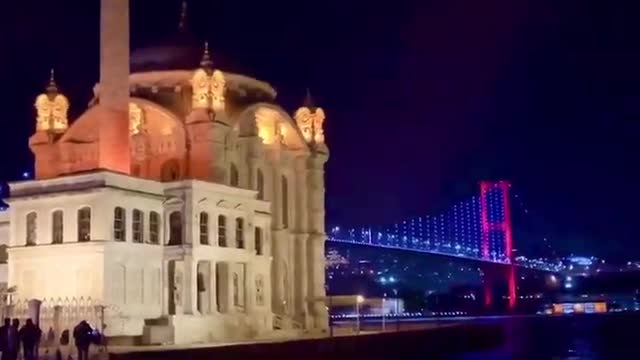 Turkey Istanbul Night View