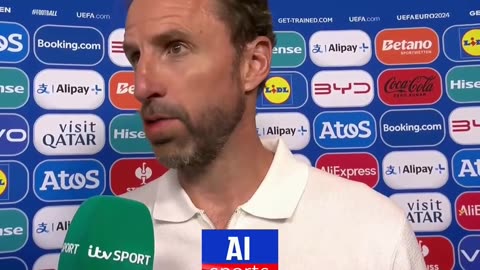 Southgate on Slovakia