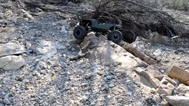 Desert Crawling W/Old Axial Wraith