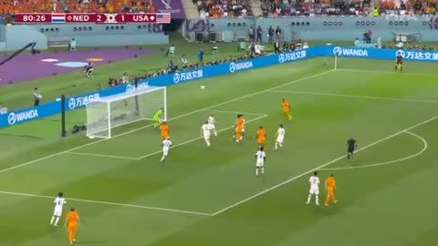 Dutch score THREE | Netherlands v USA | Round of 16 | FIFA World Cup Qatar 2022