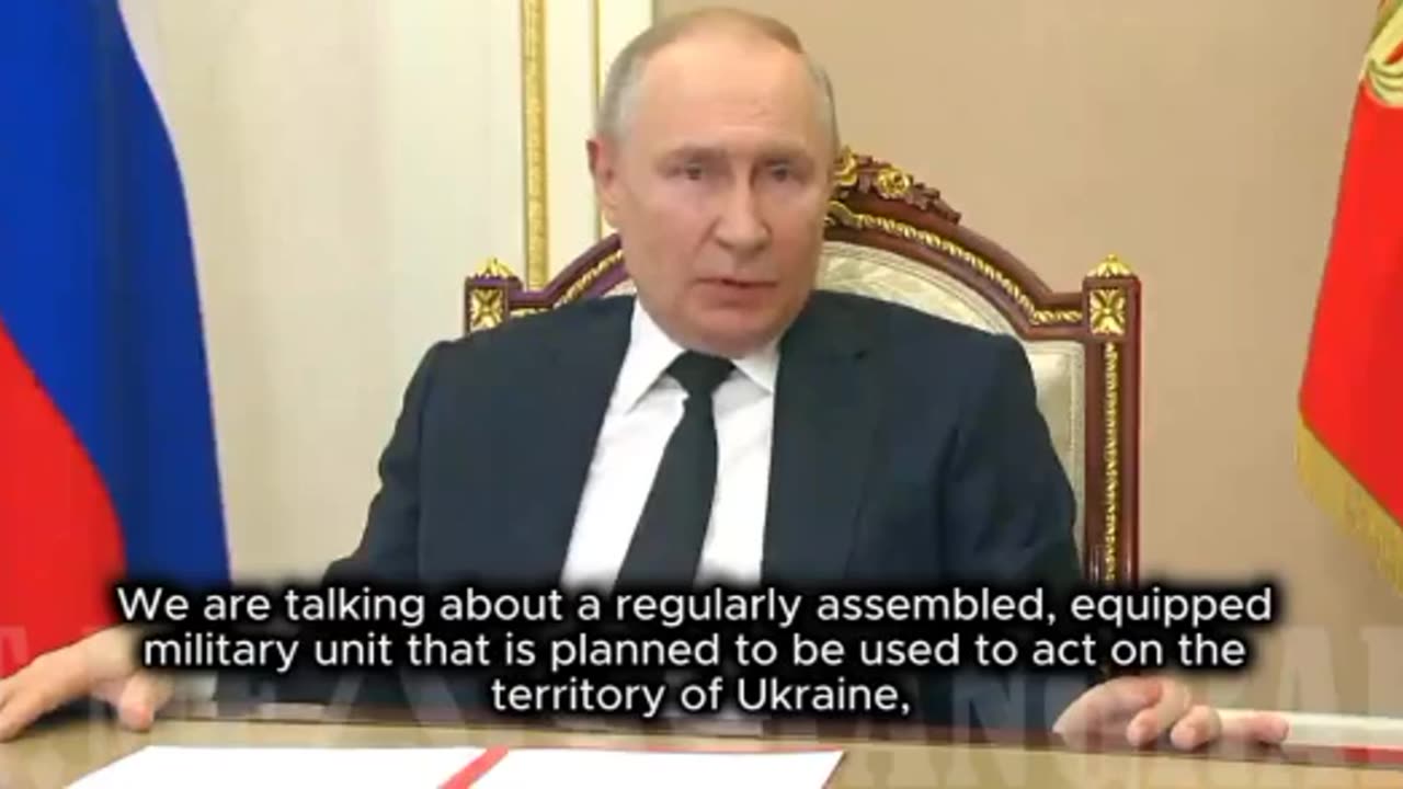 Putin is quite serious here - these are seven minutes of many answered questions about the SMO