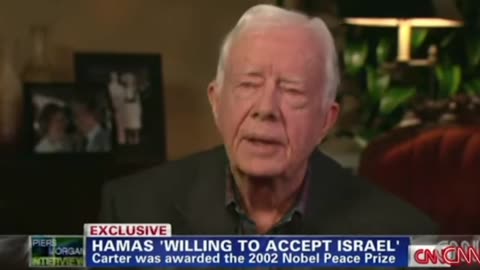 ►🇵🇸🇮🇱🚨❎Jimmy Carter 2013:"Hamas accepts '2-state' Netanyahu is 'one-state'-disaster for Israel."