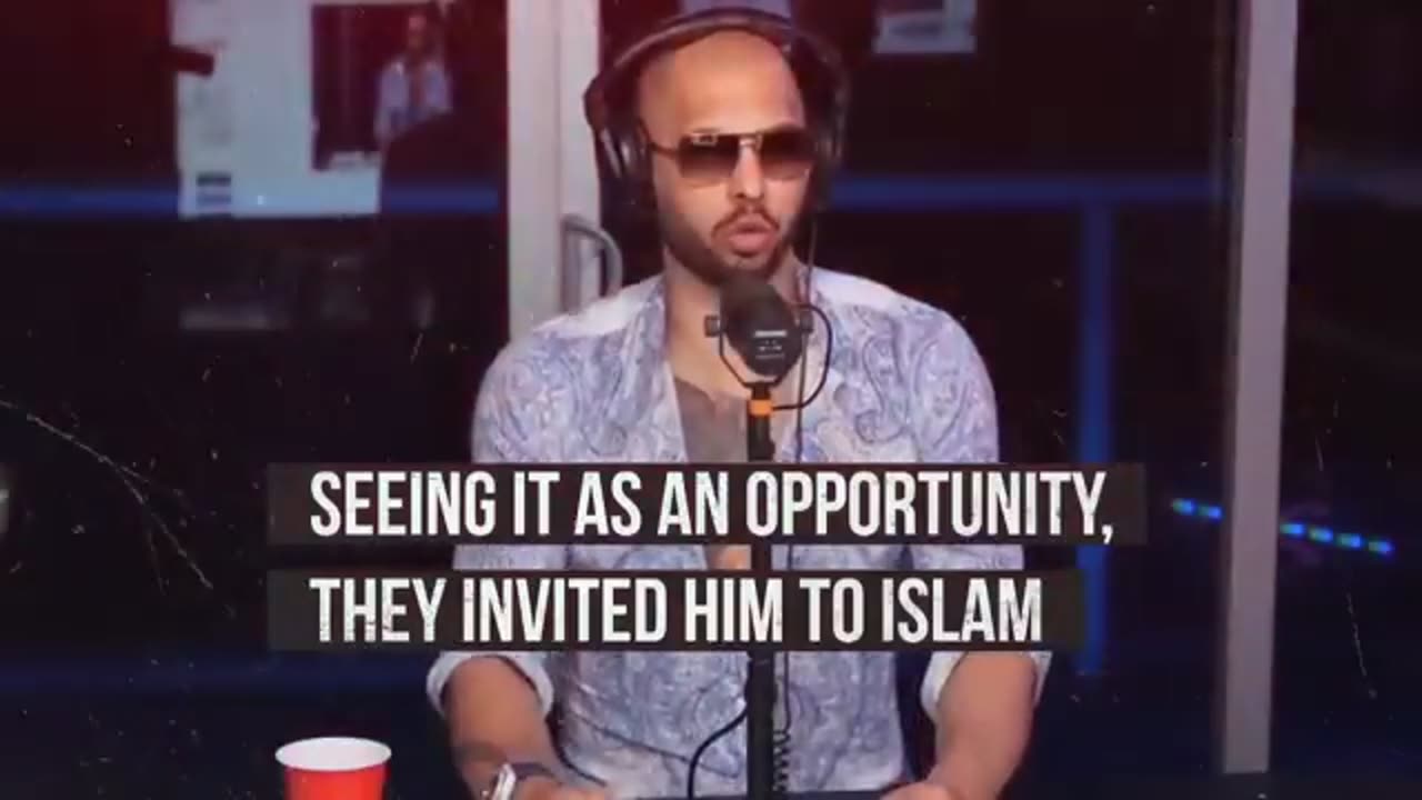 The reason Andrew tate converted to islam