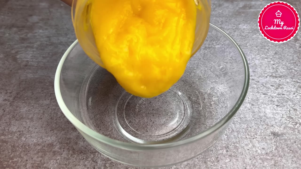 ***Easy Mango Mousse Recipe with Just 3 Ingredients***