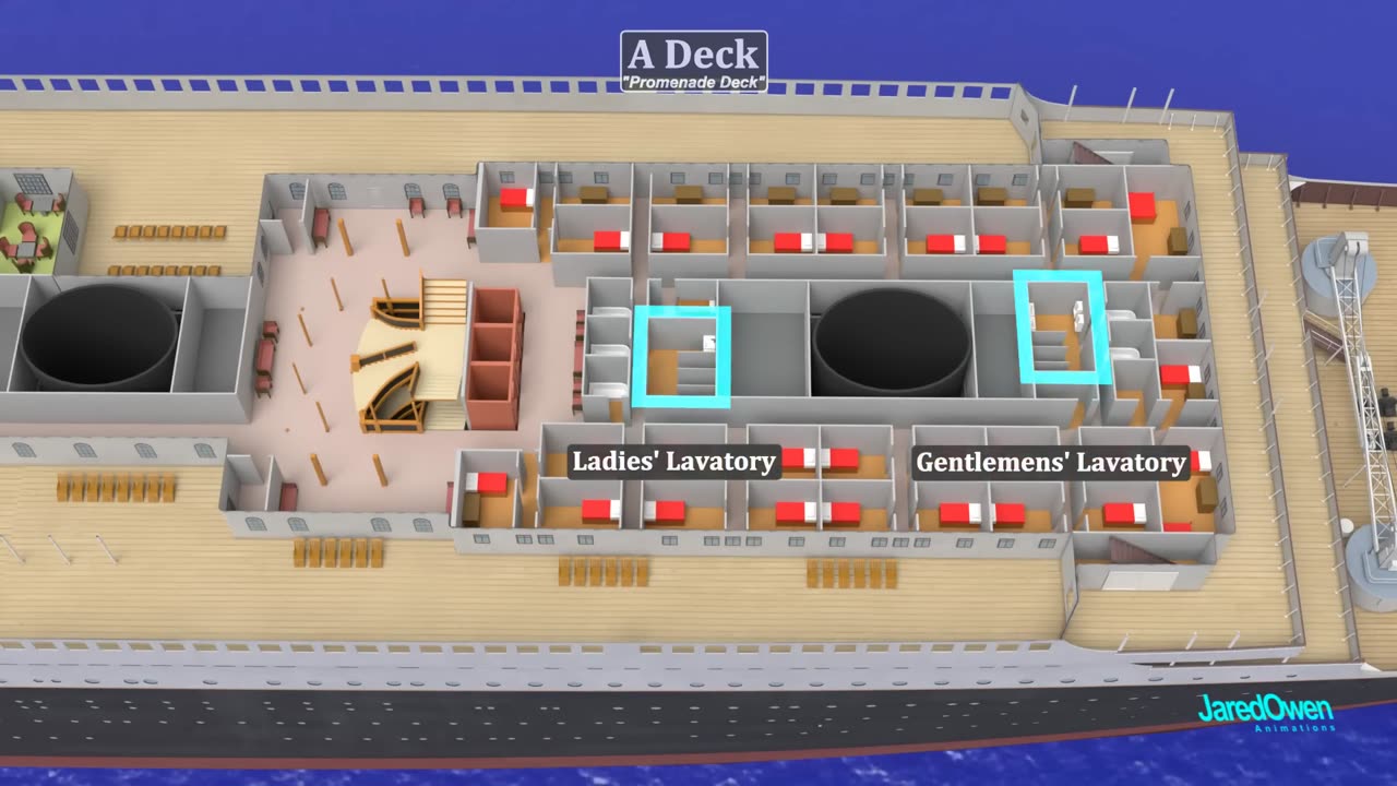 What inside the titanic????