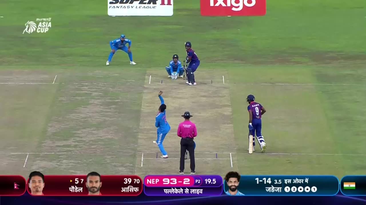 India Vs Nepal Asia Cup Highlight match