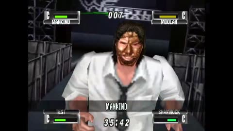 Mankind Ring Run - WWF No Mercy - Game Play Only