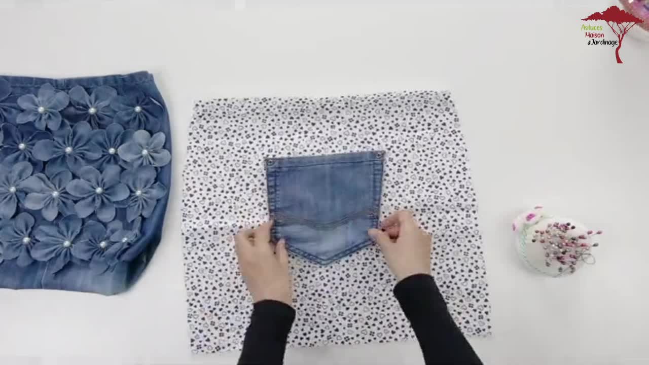 Fabriquer un sac avec des vieux jeans - DIY