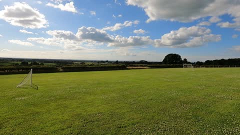 At a Glamping campsite in Cumbria. 2021