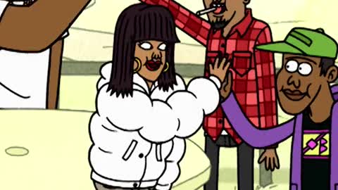 Is Pops in a rap battle with Tyler The Creator...or Rigby?