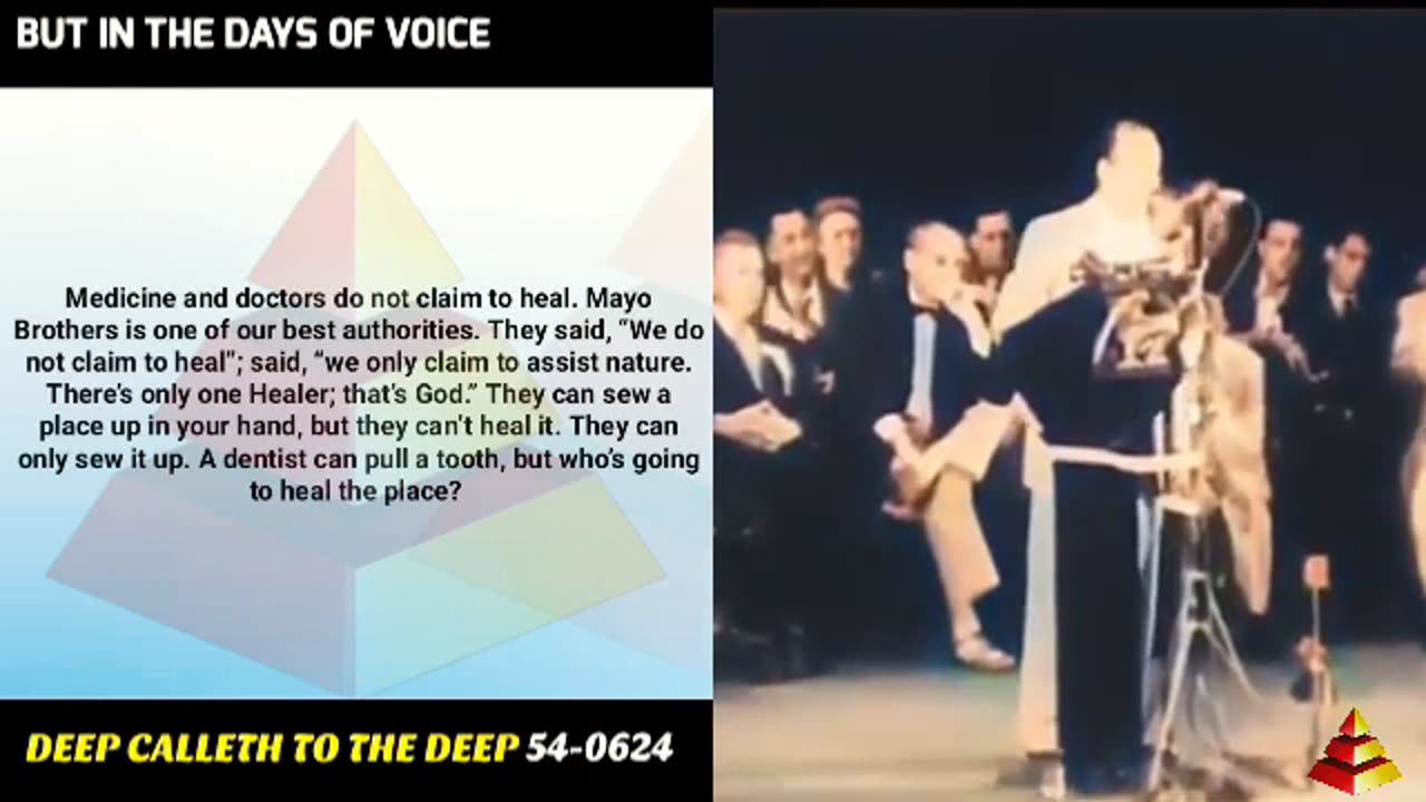 Deep calleth to the deep