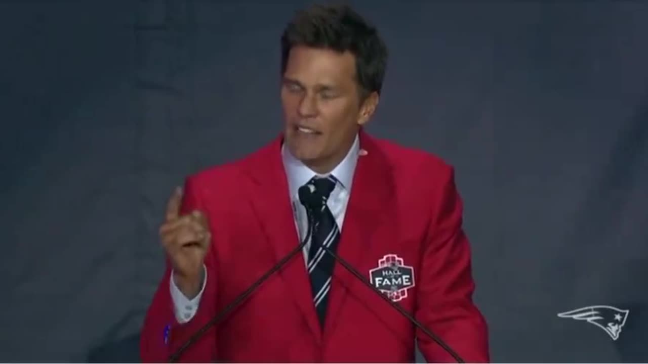 Tom Brady Delivers BREATHTAKING Hall Of Fame Speech