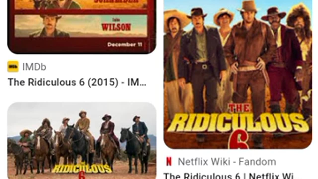 ridiculous 6 review