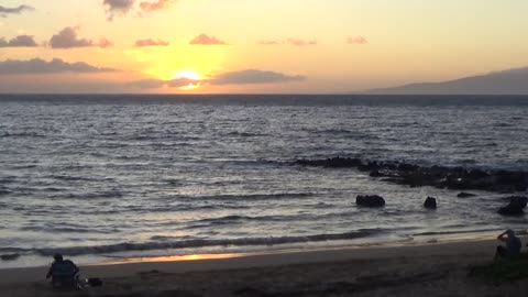 Kihei, HI — Kamaole Beach Park - Sunset