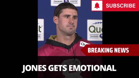 Daniel Jones Gets Emotional When Talking About His Teammates Standing Up For Him