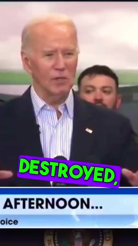 Biden Confirms Blue Roof DEW Theory