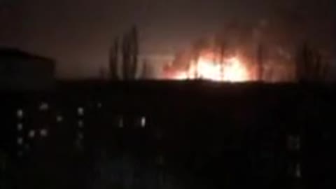 24.02.2022. The war has begun!!! Local residents report an explosion in the Kherson region.