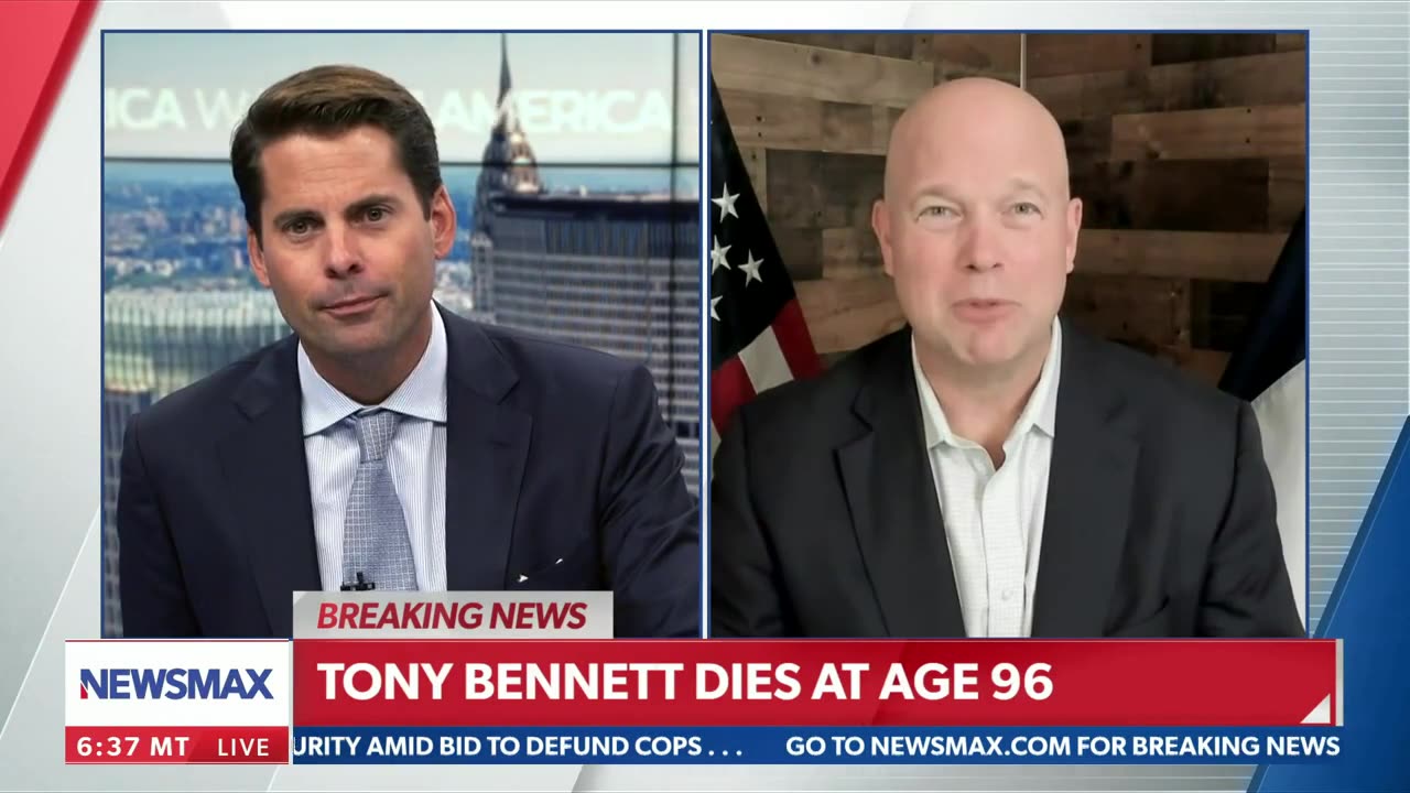 Matt Whitaker on Wake Up America-Newsmax 07.21.2023