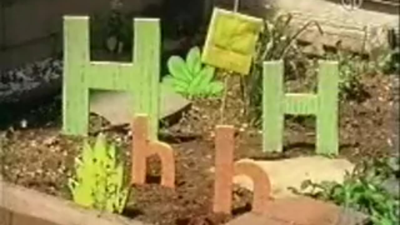 Jane Aaron - Planting Letters H | Sesame Street