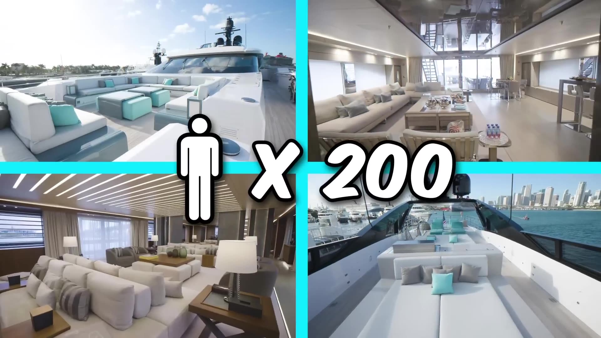 1 Vs 1 000 000 000 Yacht