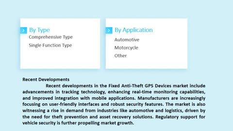 Fixed Anti Theft Gps Devices Market: Insights and Forecast to 2033 | Market Strides