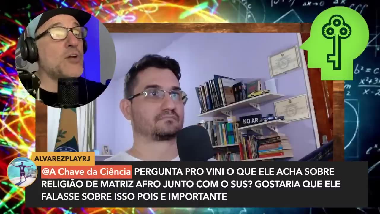 A Chave da Ciência - itfOu-yU4dM - LIVE 226 O EX ATEU ENTRE O CÉU E A TERRA com VINICIUS CESAR