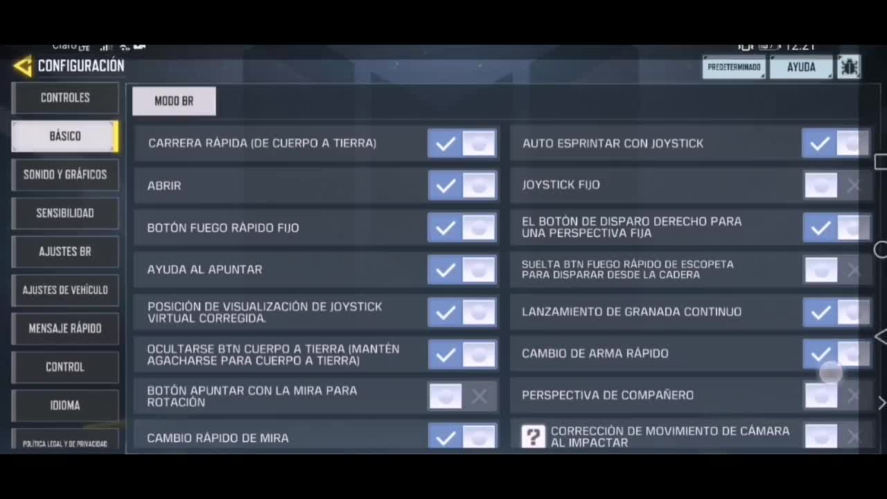 CONFIGURACIÓNES IMPORTANTES QUE DEBES DESACTIVAR | CALL OF DUTY MOBILE |