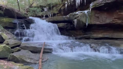 Parker Falls - Bankhead National Forest - Winter Storm 2021