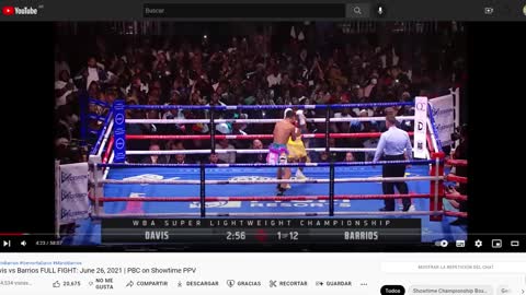 Boxing Technical Analisys Davis vs Barrios Round 1