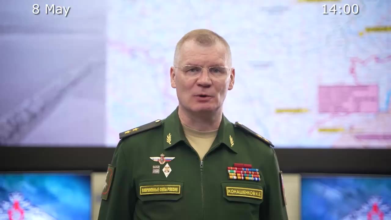 ⚡️🇷🇺🇺🇦 Morning Briefing of The Ministry of Defense of Russia (May 8, 2023)