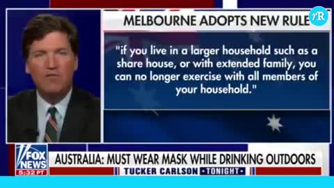 Tucker Carlson mocks Australia's politicians for their ridiculous corona-lockdown measures