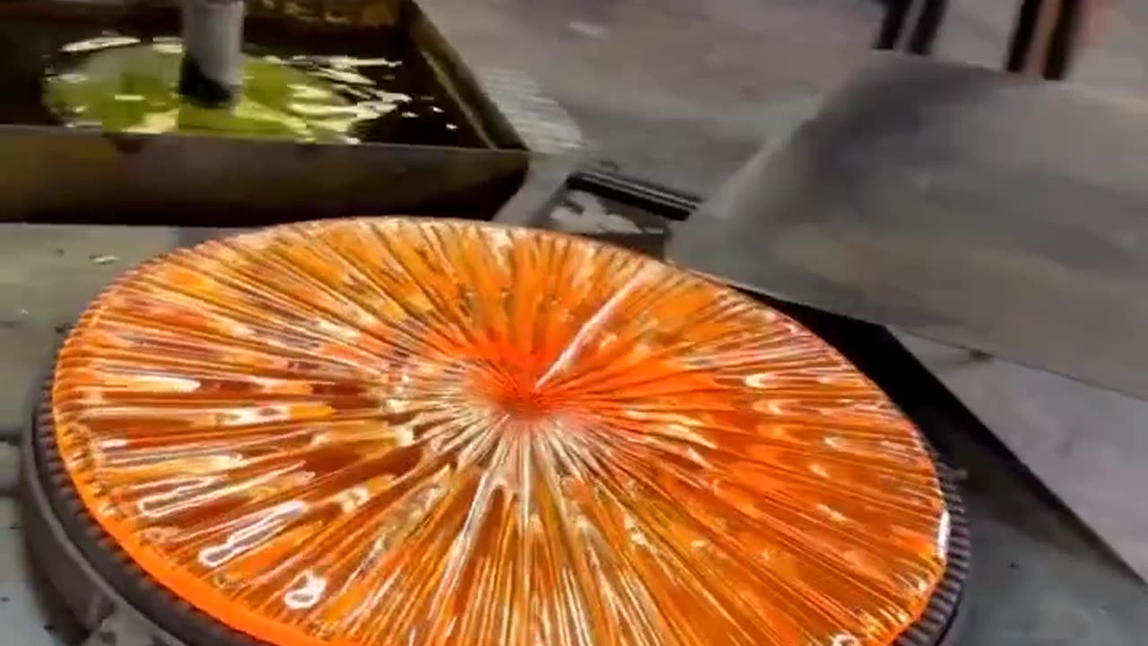 Glass manufacturing in Venice island of Murano