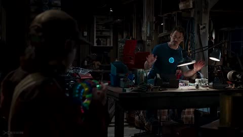 Tony Stark Meets Harley Scene [Iron Man 3]