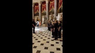 Children's choir performance of the National Anthem stopped, Capitol police cite "miscommunication"