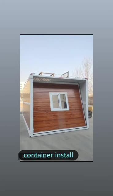 Mini quick set up container style home