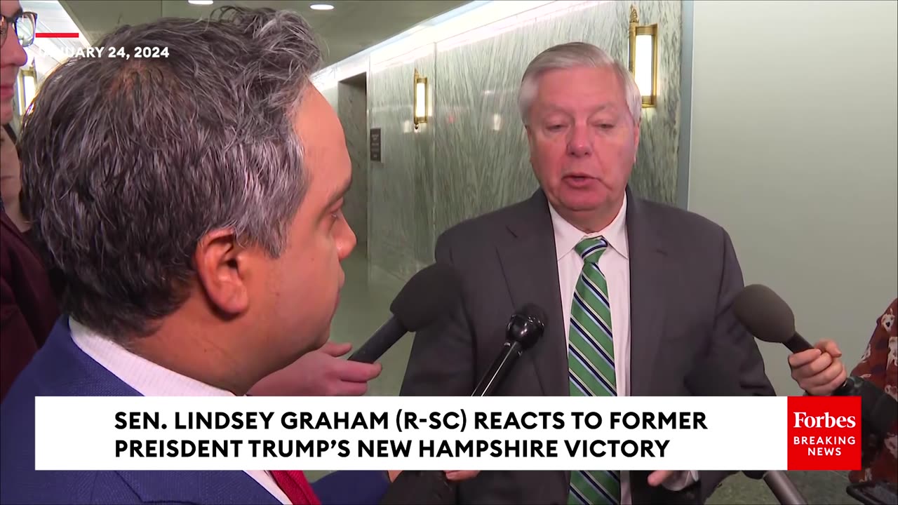 Graham Asked- 'Do You Think It Is Time For Nikki Haley To Drop Out' After New Hampshire Primary-