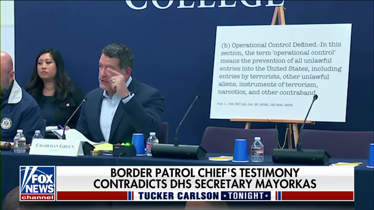 Border Patrol chief makes bombshell admission at hearing