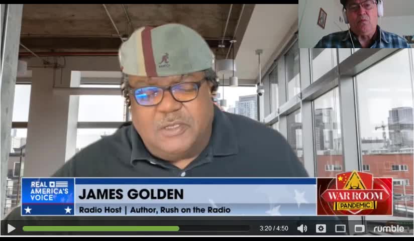 James Golden - On War Room with Steve Bannon - 50 years Later Still Fighting
