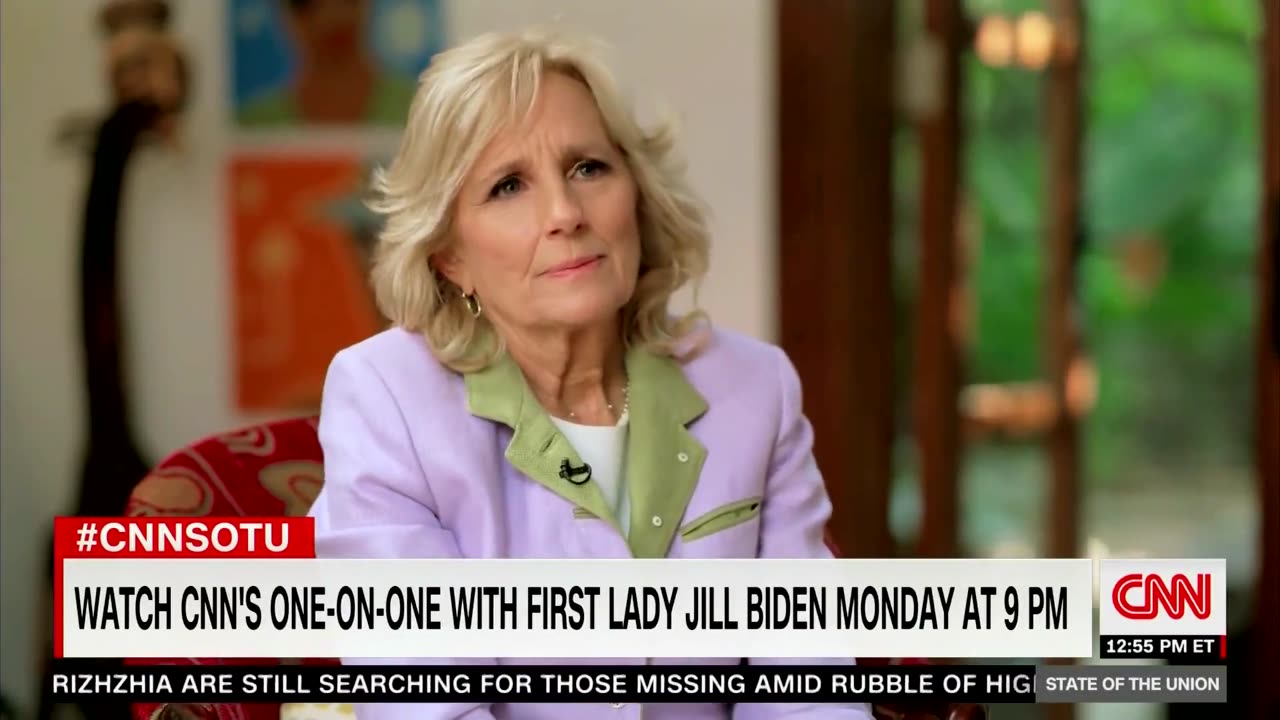 Jill Biden says it’s “ridiculous” to give cognitive tests to politicians over the age of 75