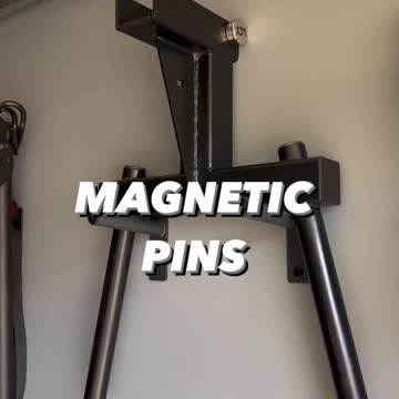 Magnetic Pins for Power Rack Attachments | Shredded Dad
