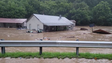 My House Floating Away