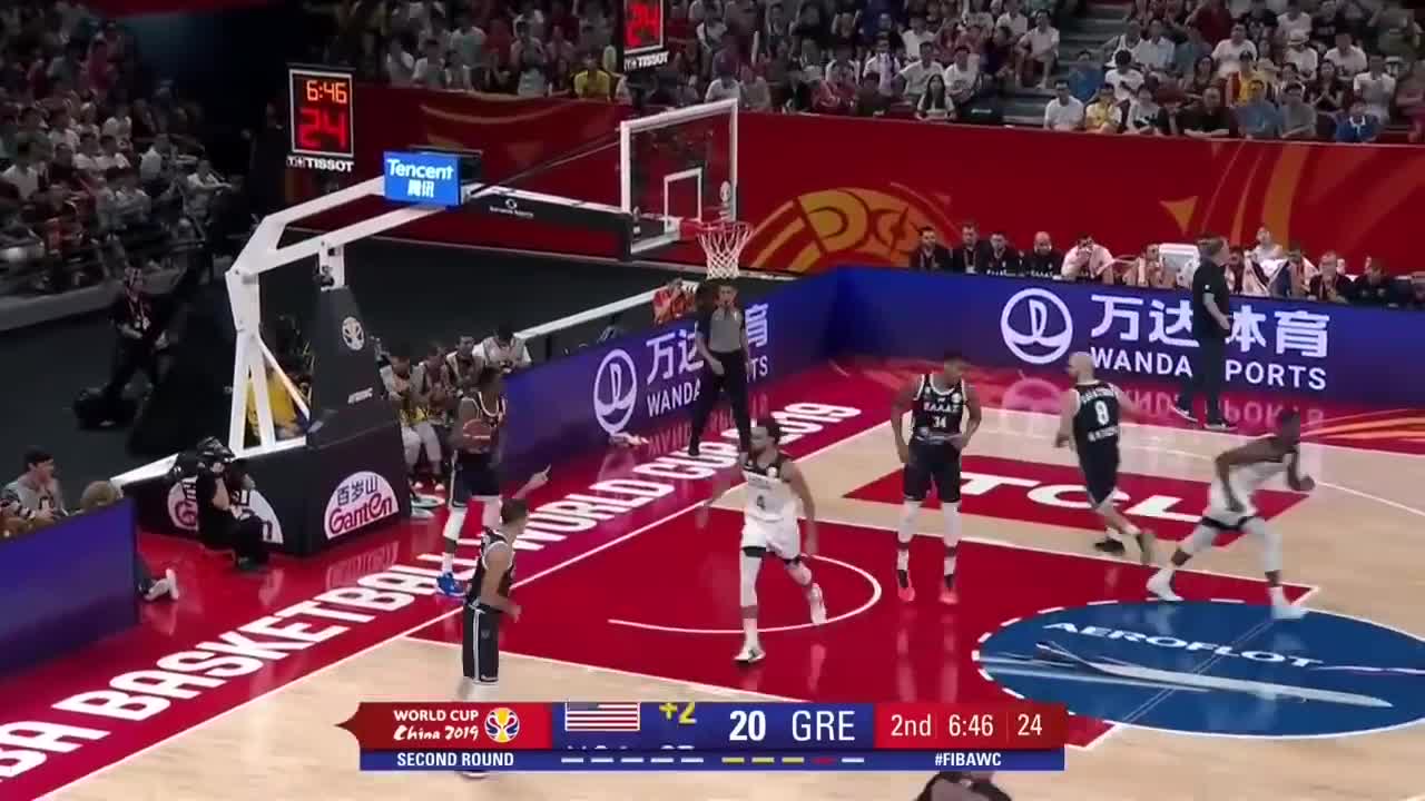 USA v Greece - Highlights - FIBA Basketball World Cup 2019