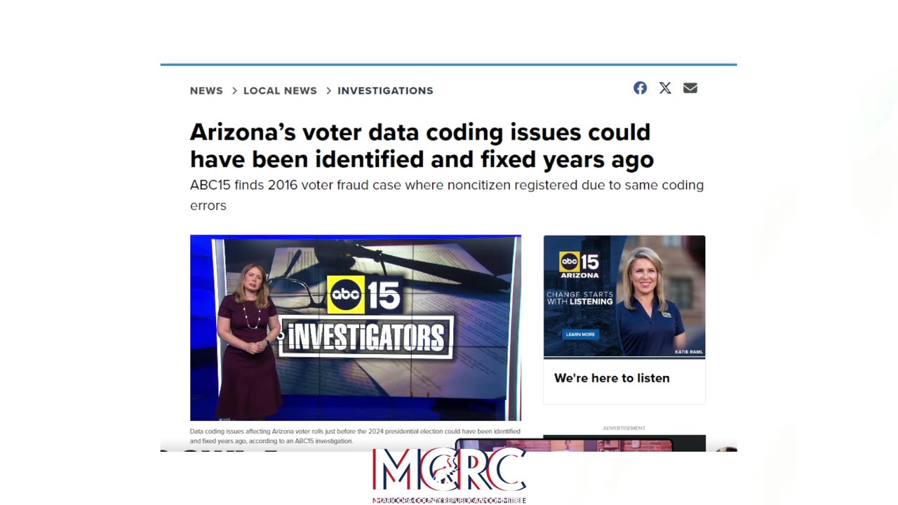 ABC15 ON AZ VOTER PROOF OF CITIZENSHIP CONTROVERSY