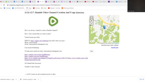 Rumble Video Channel Creation And Usage (Kinnelon)