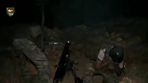 Incredible Footage from Ukrainian Mortar Crew