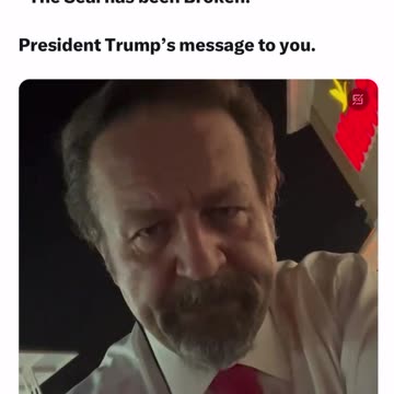 Dr Gorka "The Seal has been broken"