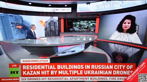 My Comments for RT: Ukrainian Drones Crash into Residential Buildings in Kazan