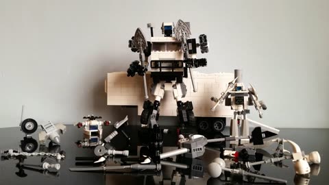 Snowstorm, Ice Pic & Blizzard Transformers Lego