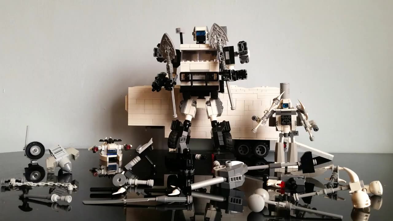 Snowstorm, Ice Pic & Blizzard Transformers Lego