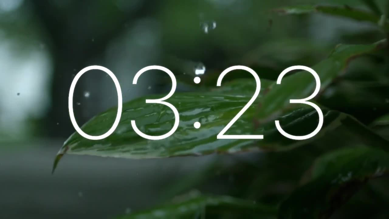 10 Minute Timer - Sound of Rain